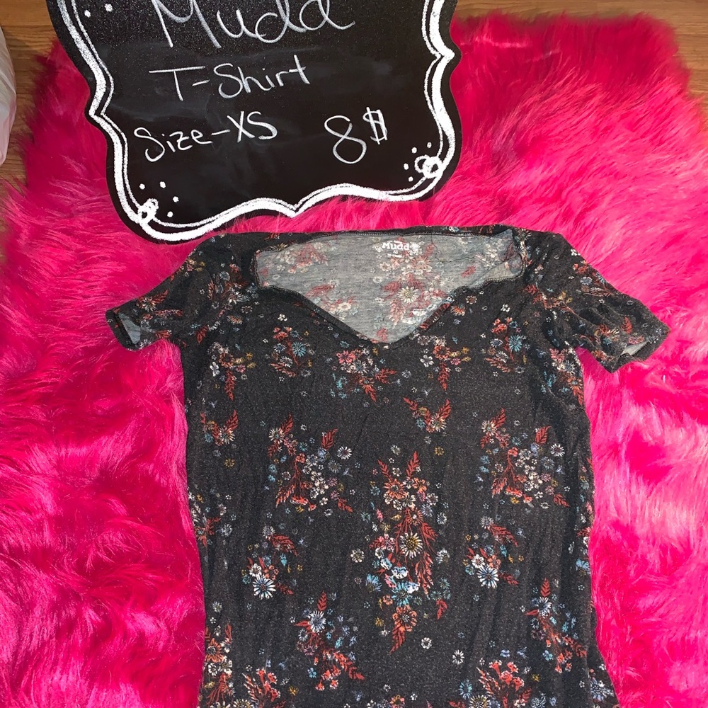 Miss floral T-shirt
